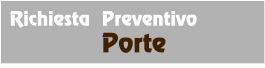 Richiesta Preventivo Porte
